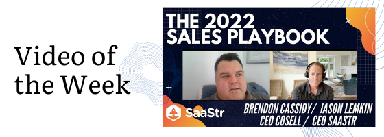 The Sales Playbook for 2022: A Deep Dive with Brendon Cassidy + Jason Lemkin