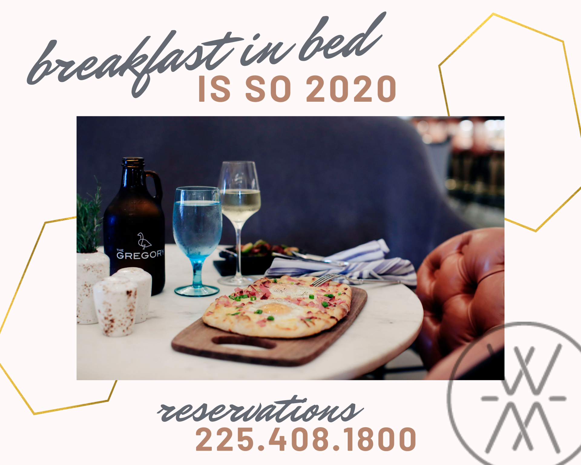 The Gregory: Breakfast in bed is so 2020!