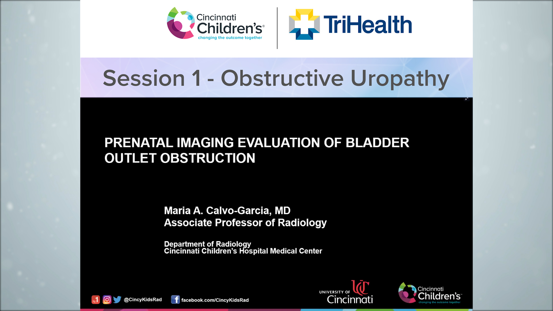 Prenatal Imaging Evaluation of Bladder Outlet Obstruction