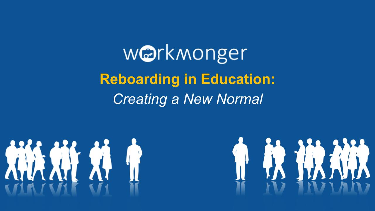 Webinar: Reboarding in Education