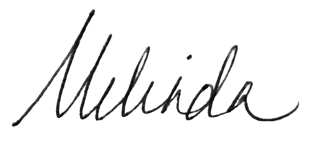 Melinda signature