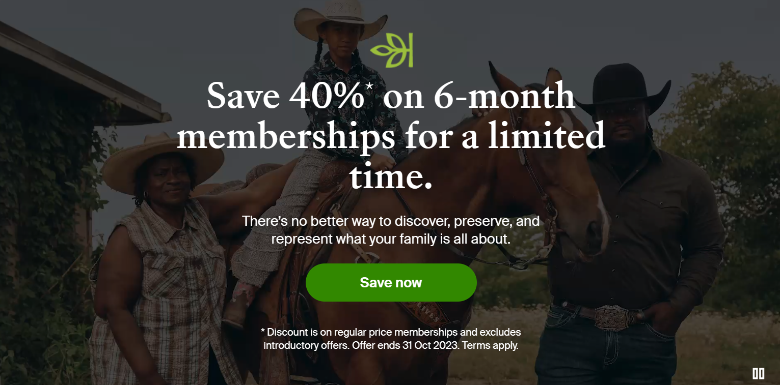 Ancestry - Double Donation