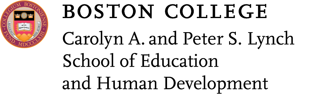 Wordmark for Carolyn A. and Peter S. Lynch School of Education and Human Development