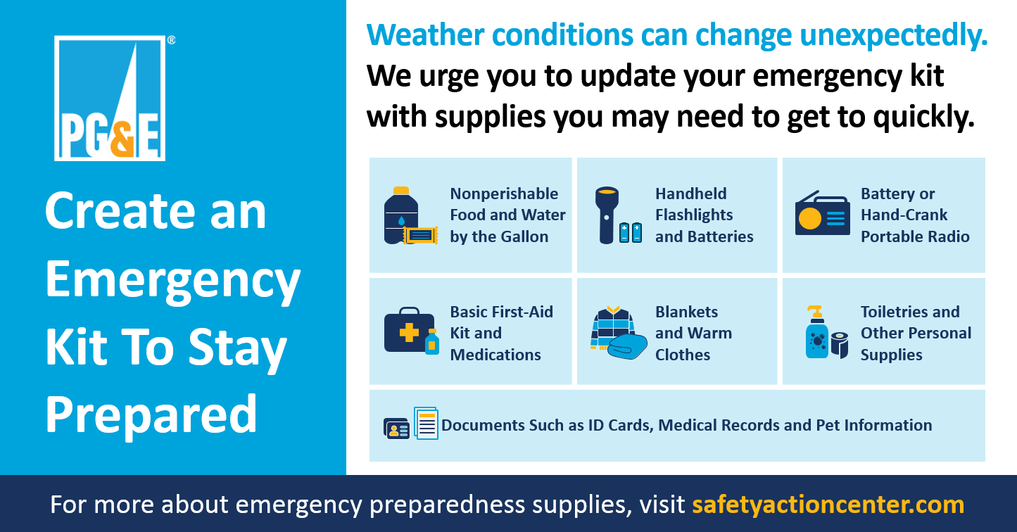 Tips to Prepare for a Power Outage - PG&E Safety Action Center