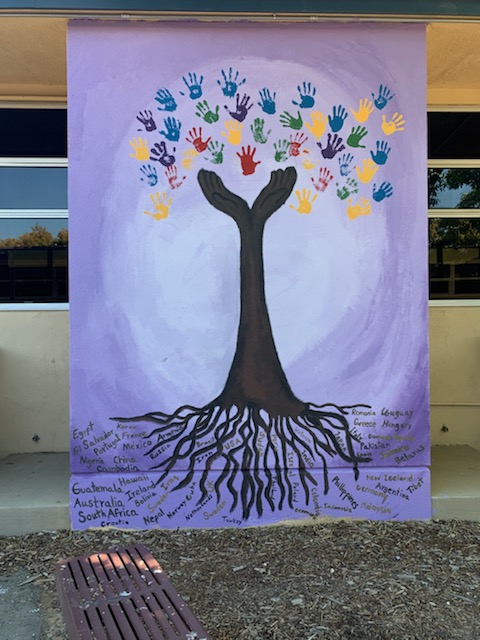 mural at branham high school