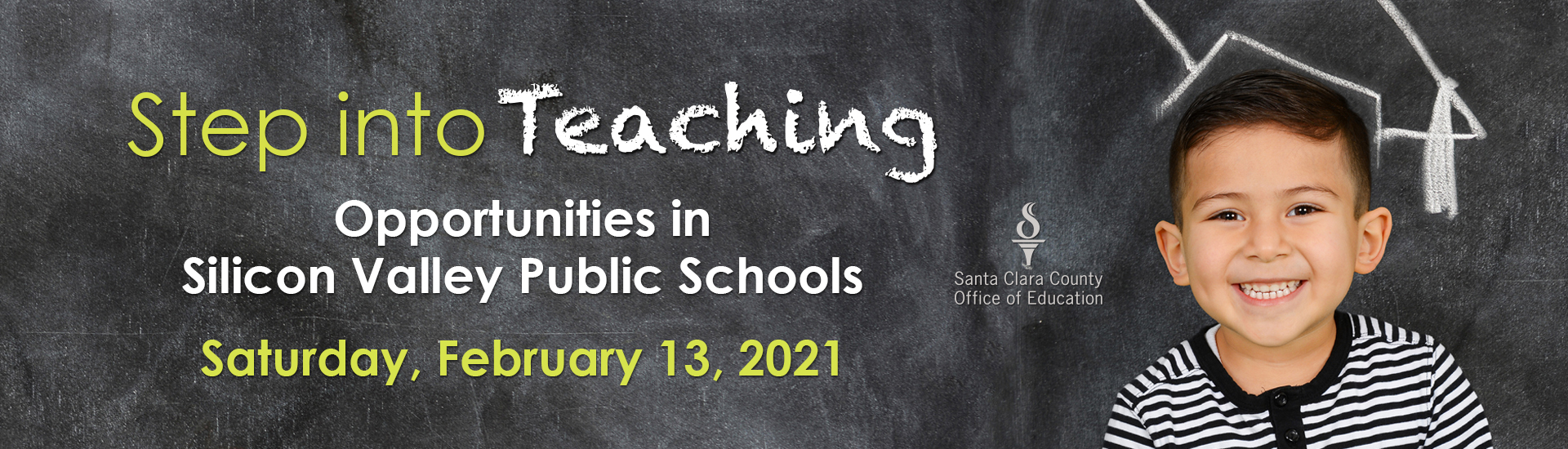 step into teaching event flyer