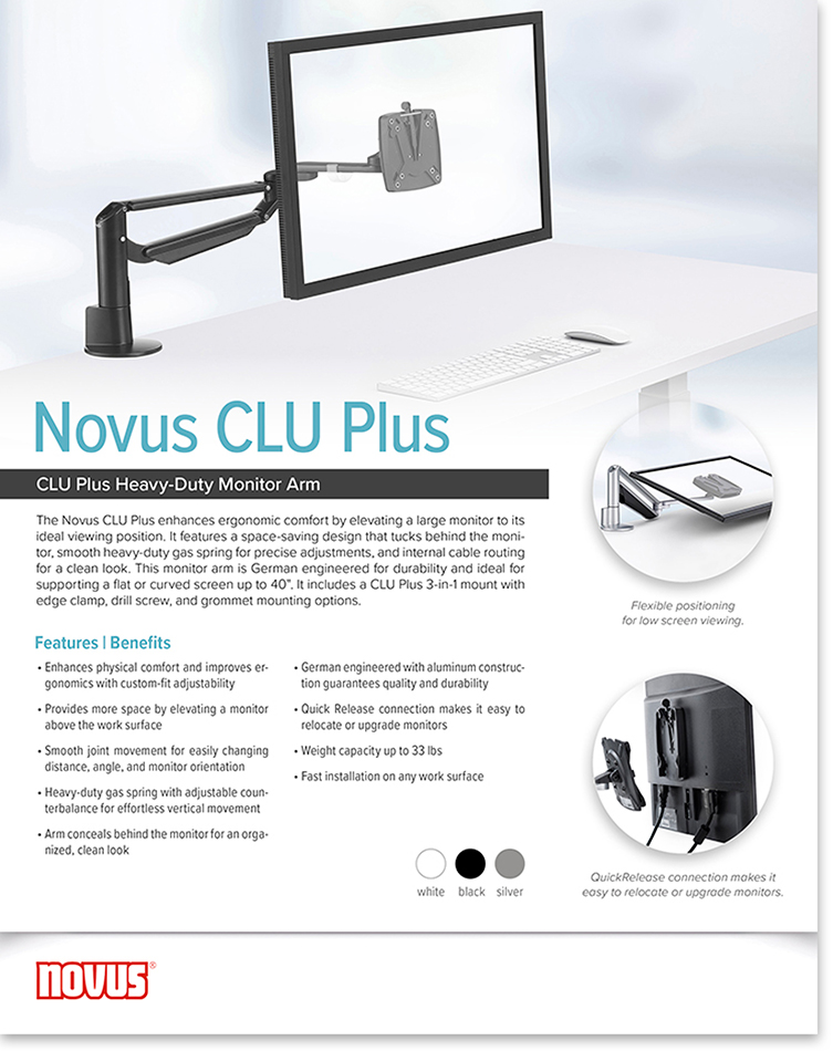 Novus CLU Plus Product Sheet