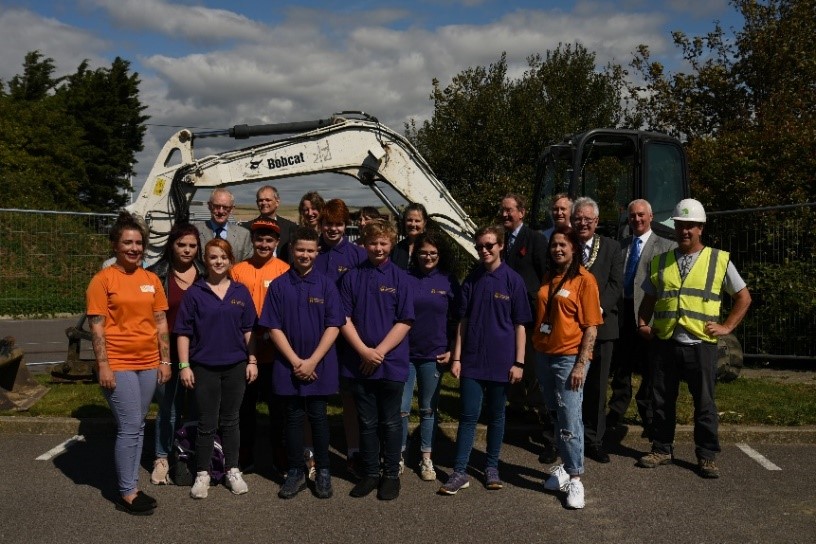 Image 1 Sajid Javid visiting an Onside Youth Zone in May 2019