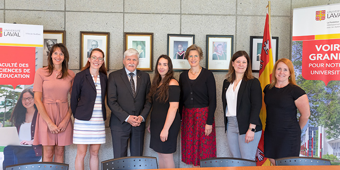 Boursière de la bourse des Jeunes leaders