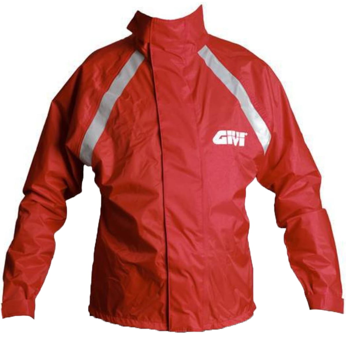 Capa de Chuva Givi em Nylon Preta/Vermelha