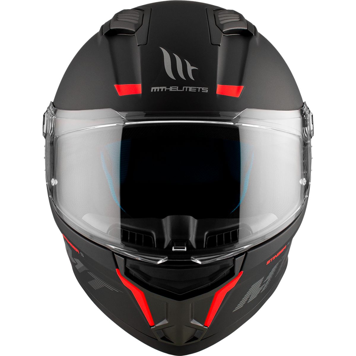 Capacete MT Stinger 2 Monocolor Preto Fosco (3)