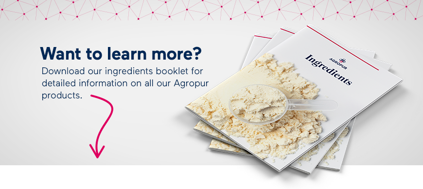 Want to learn more about Agropur's ingredient offerings?