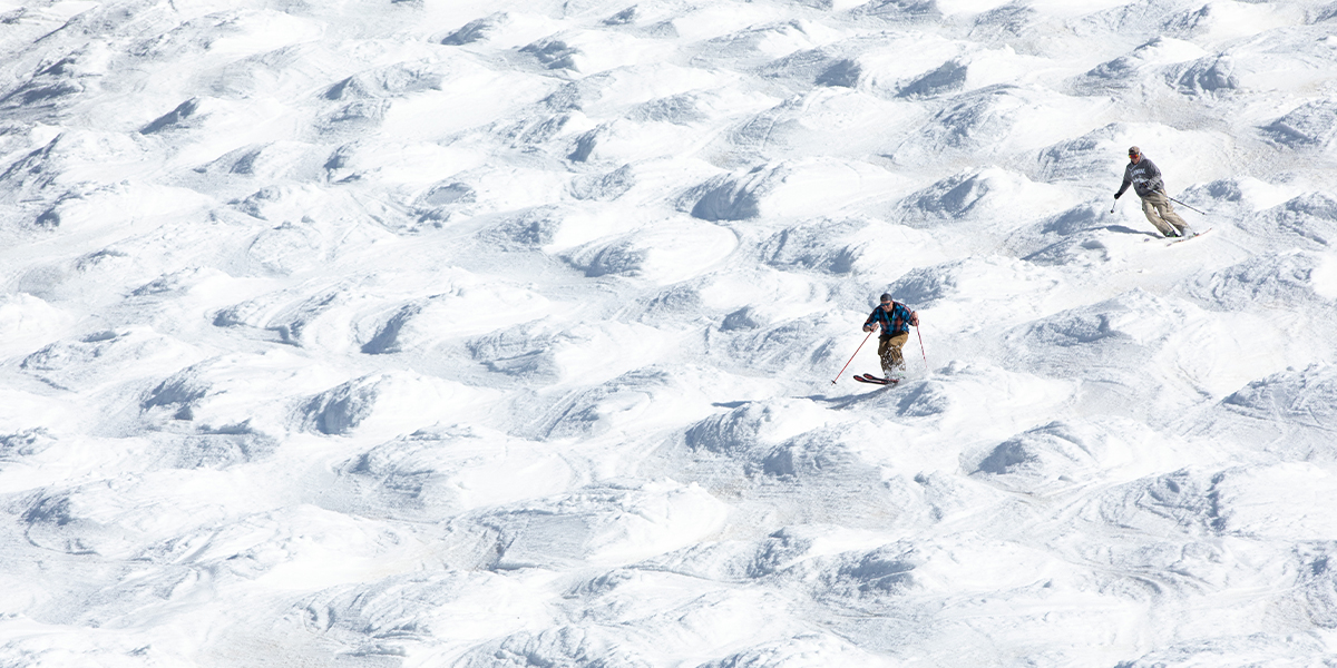 Spring skiing