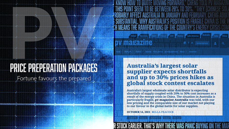 Price Preparation Packages