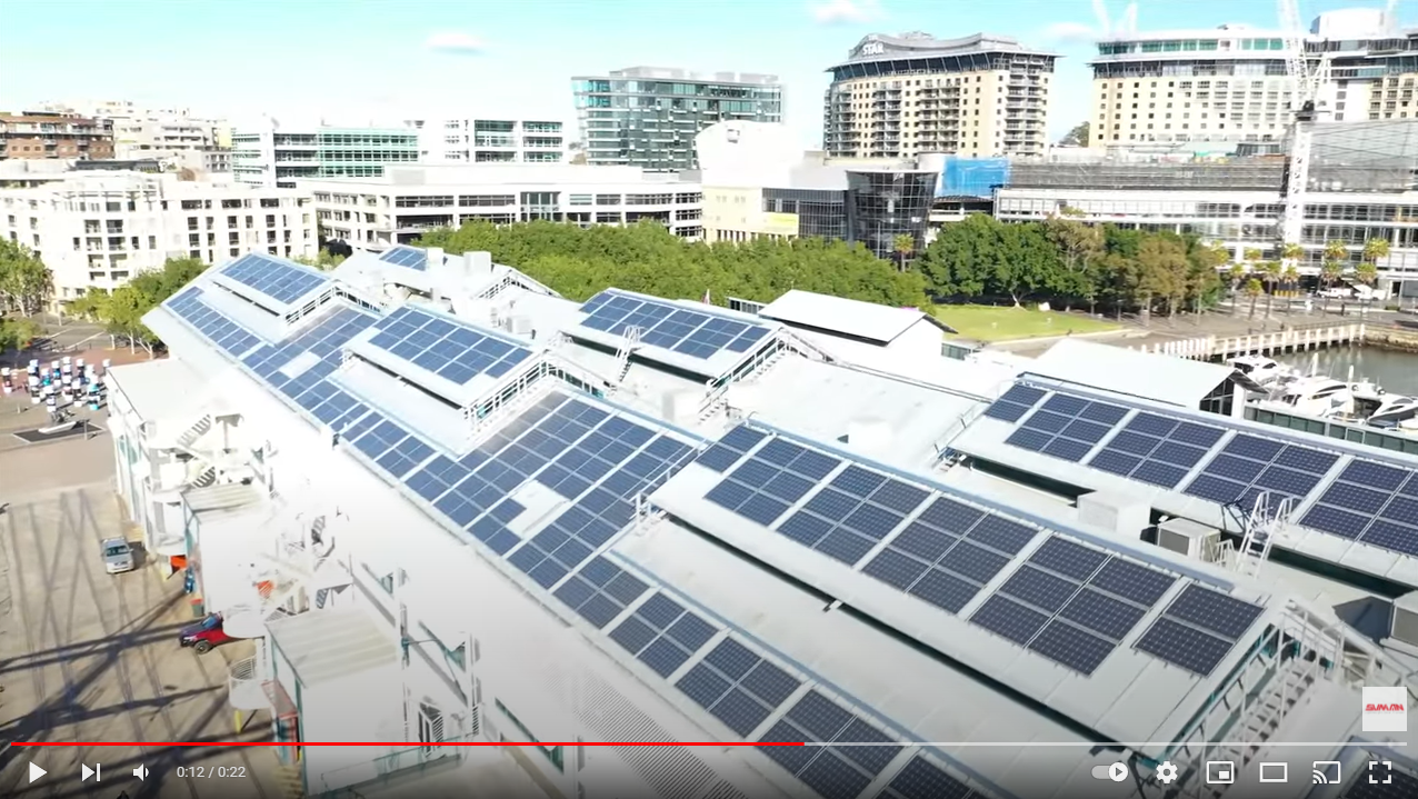 Sunman Energy - Lightweight Solar System @ Australia National Maritime Museum