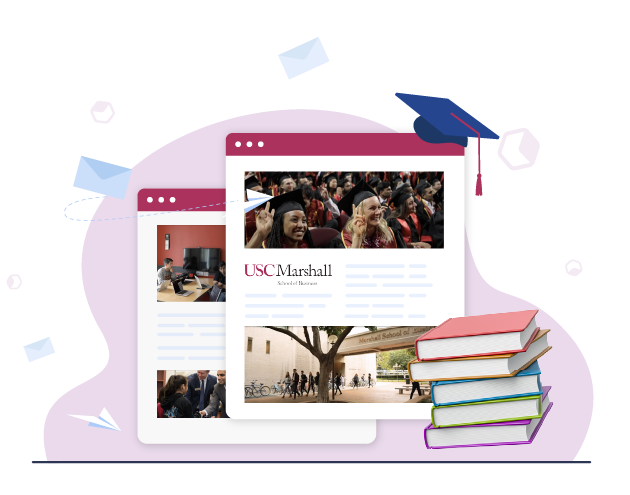 USC Marshall School of Business cuts email production time in Pardot using BEE Pro