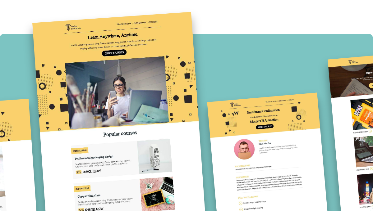 Educational Email Set