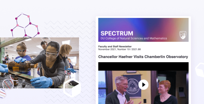 How the University of Denver quickly designs mobile-ready Regroup emails with BEE Pro