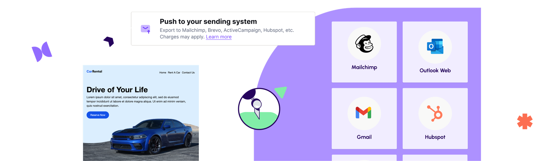 Push to your sending system image