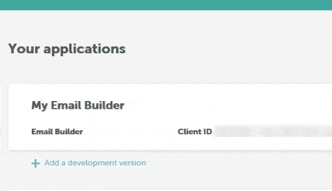 Click upgrade plan in the development application details