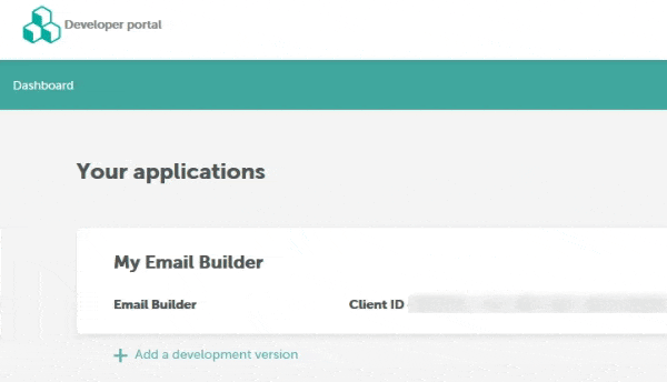 Click upgrade plan in the development application details