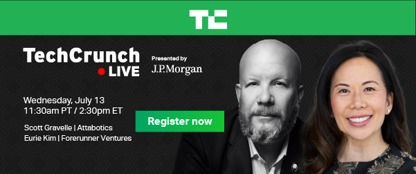 TechCrunch Live on July 13