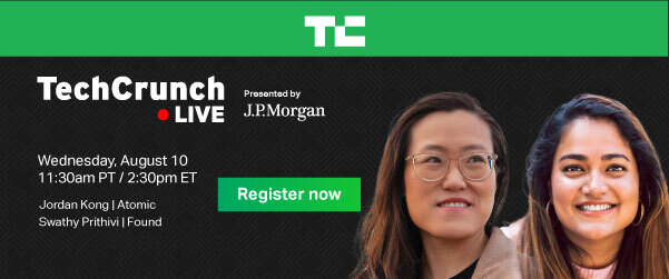 TechCrunch Live on Aug 10