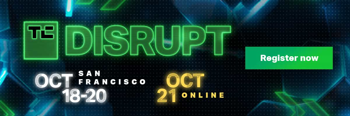 Disrupt Returns Oct. 18