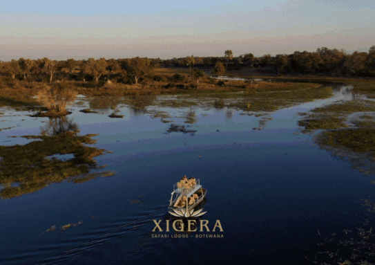 Xigera Safari Lodge Free Flight Offer + Conde Nast Traveler HOT LIST 2023
