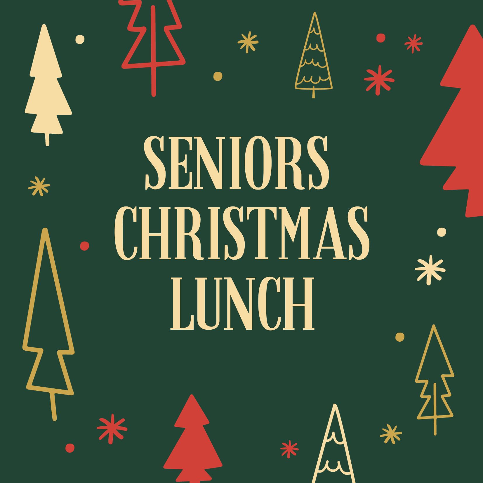 Seniors Christmas Lunch