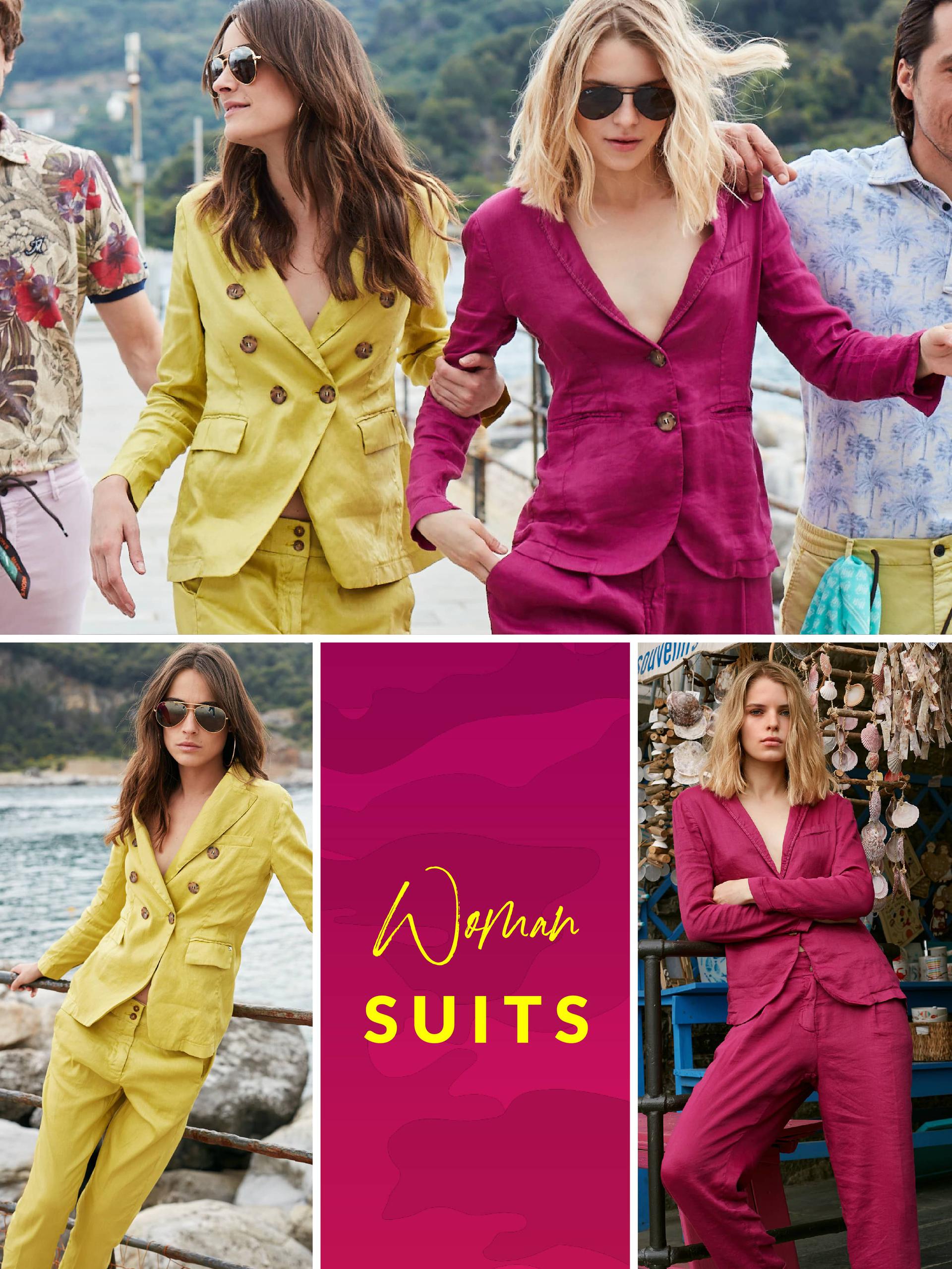 Walk in the ceremony season with Mason's Women Suits SS23 Mason's