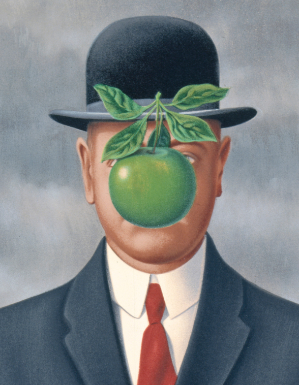 rene magritte apple