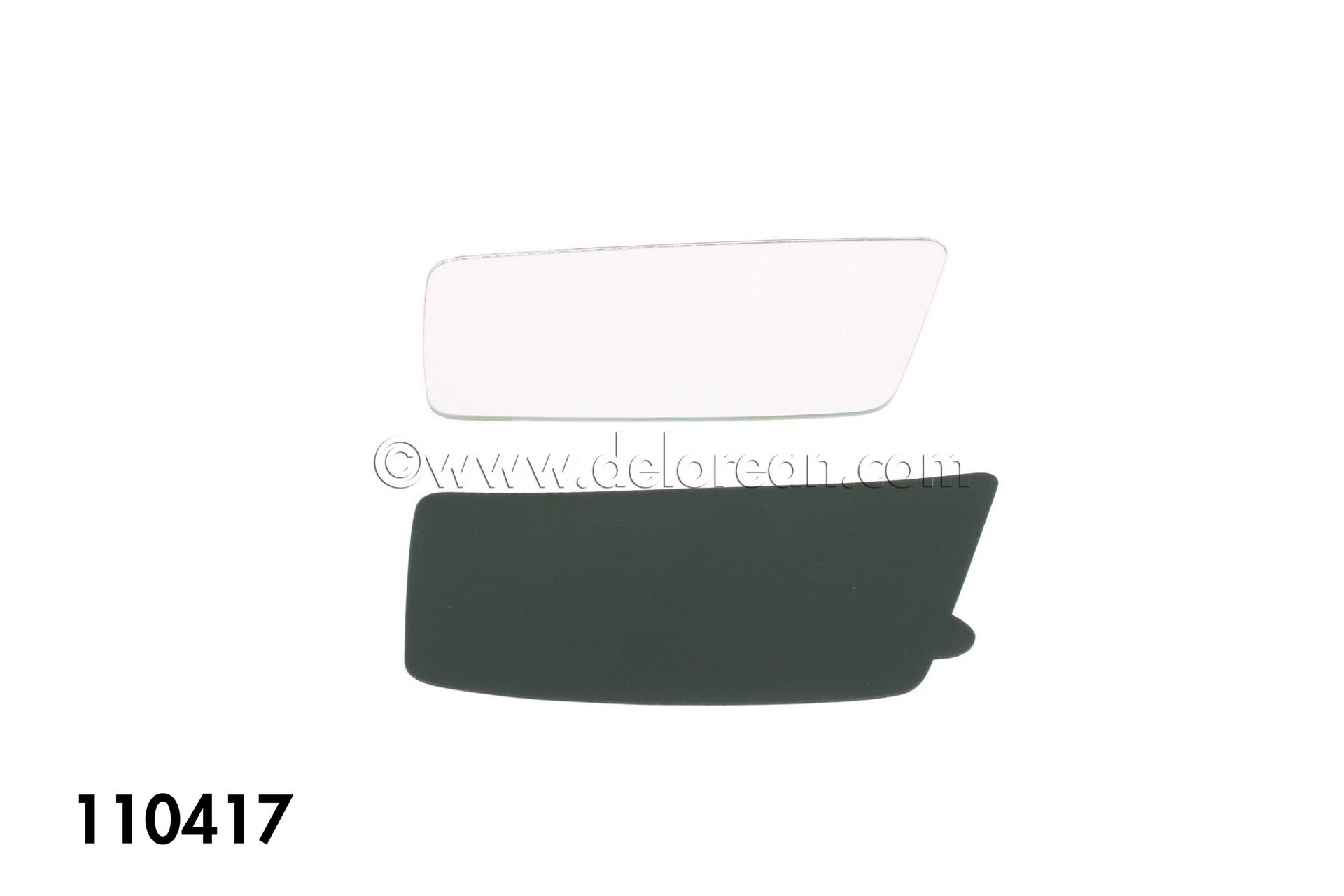 LH Replacement Outside Mirror Glass & Mounting Pad