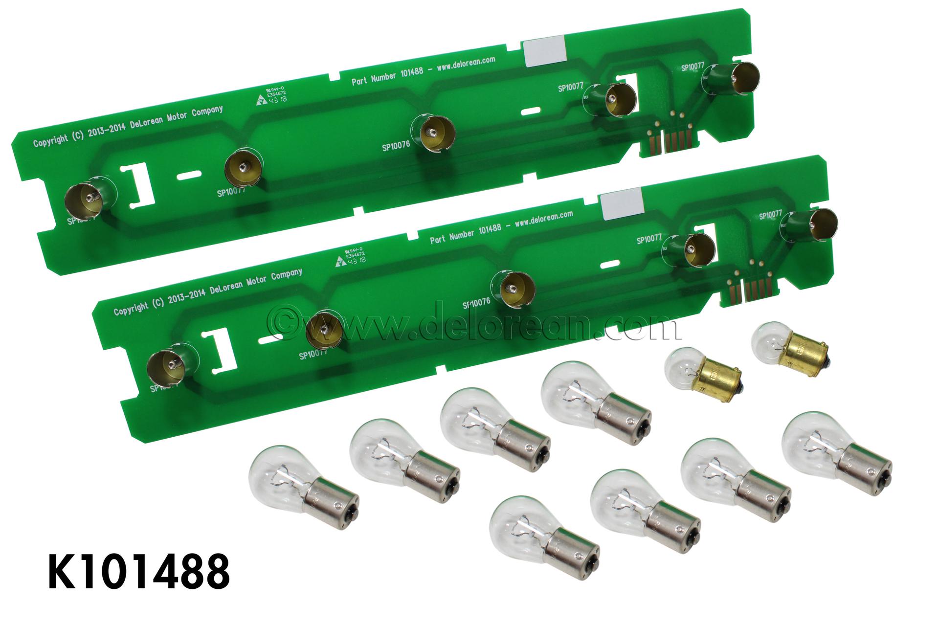 Tail Light Circuit Boards (Pair), Incandescent Bulbs