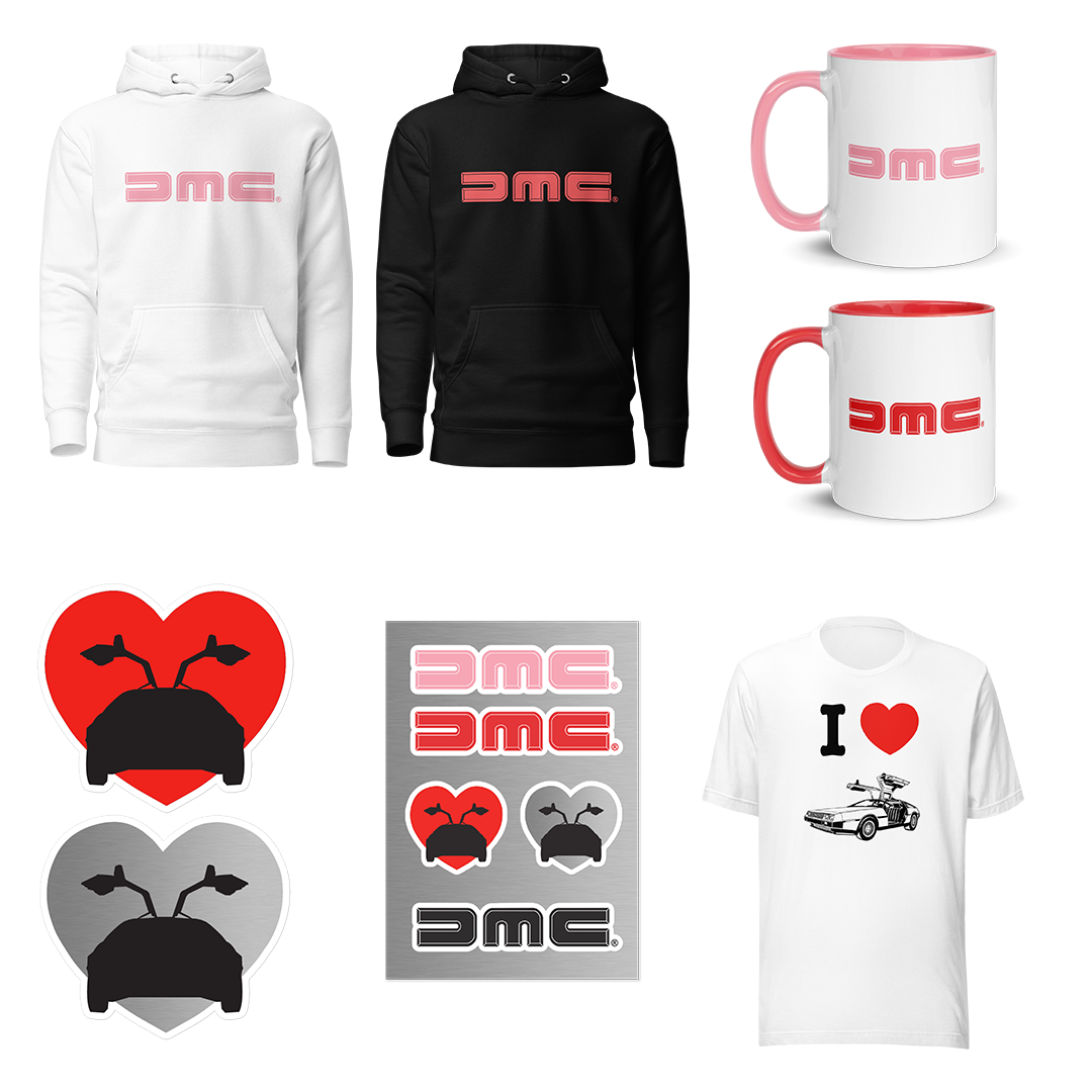 DeLorean Merchandise Galore!!!!