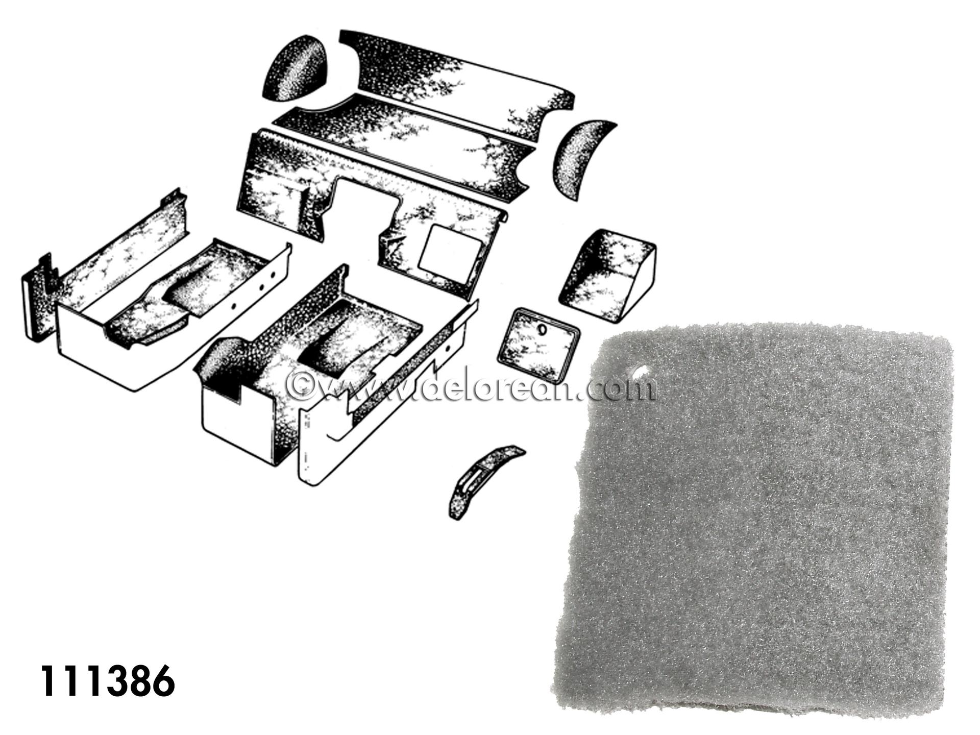 Complete Carpet Set (Light Gray)