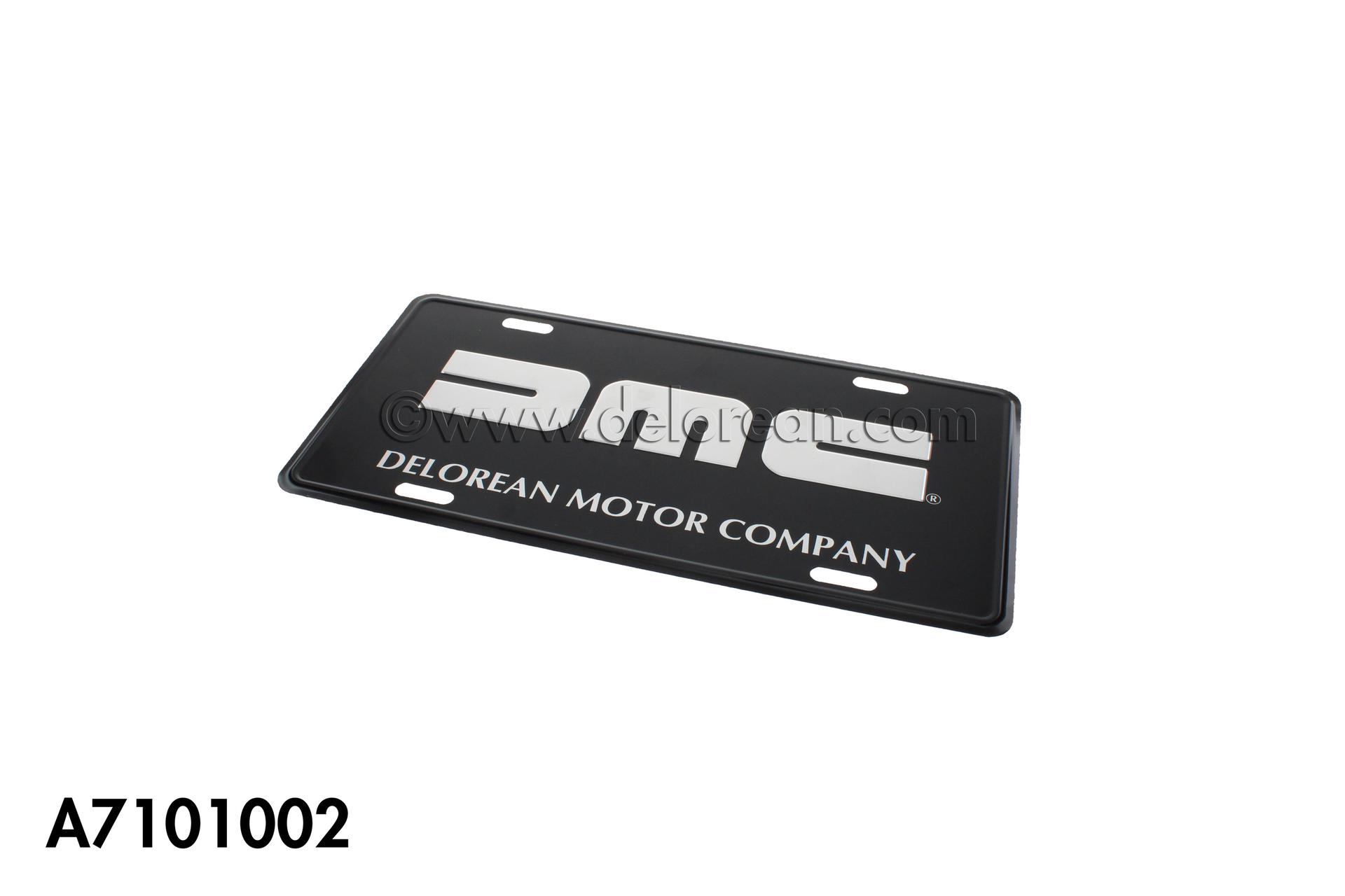 DMC Black License Plate Insert