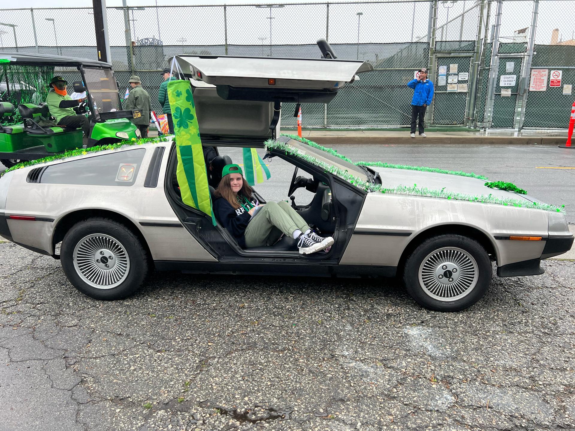 DeLorean in Hermosa Beach, CA