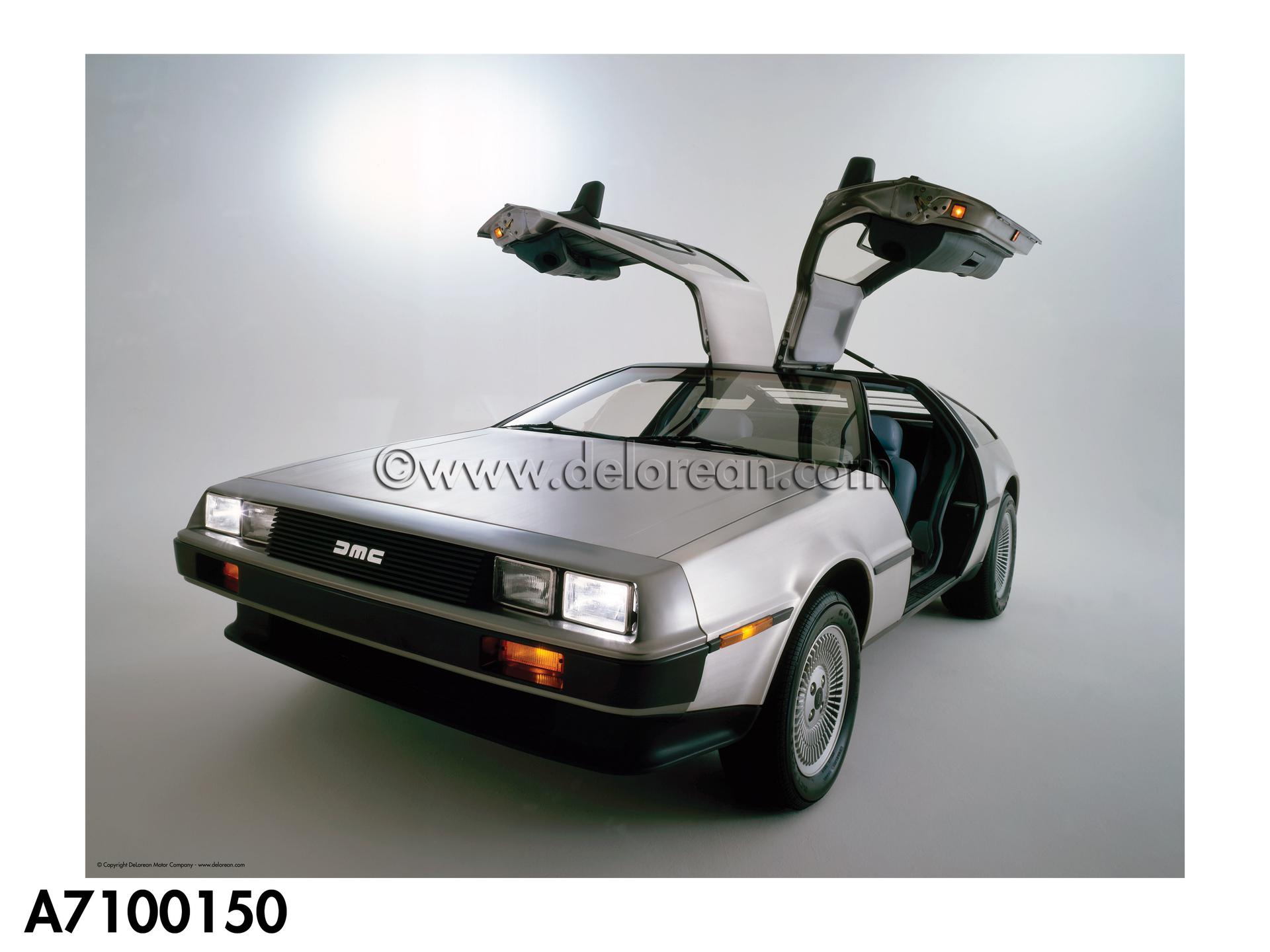 DeLorean Poster Doors Up