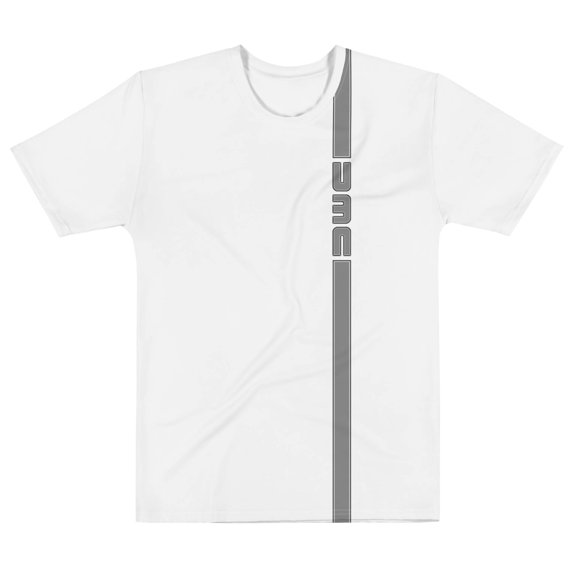 DeLorean Thin Gray Stripe T-Shirt