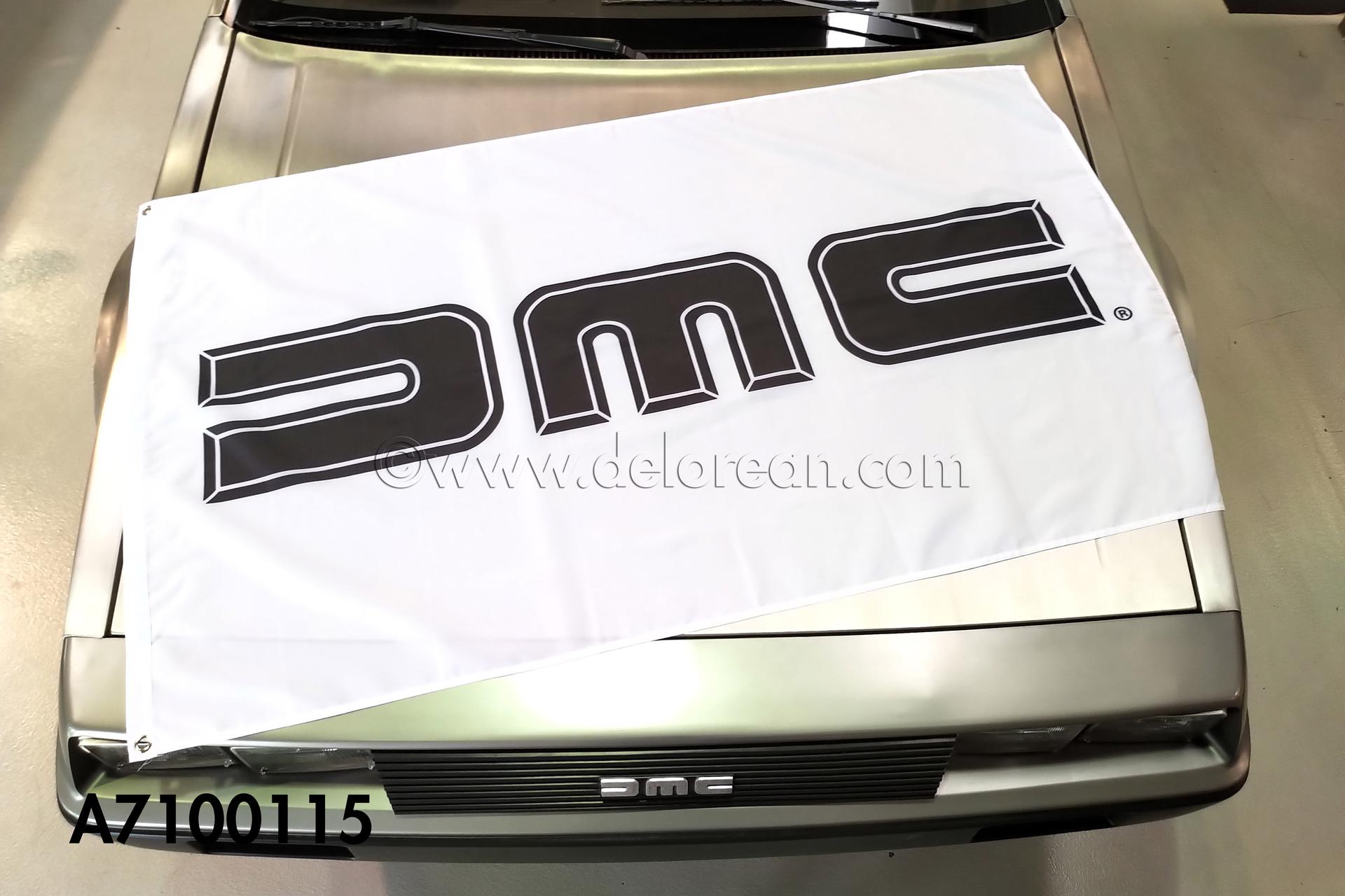 DMC Logo Flag (White)