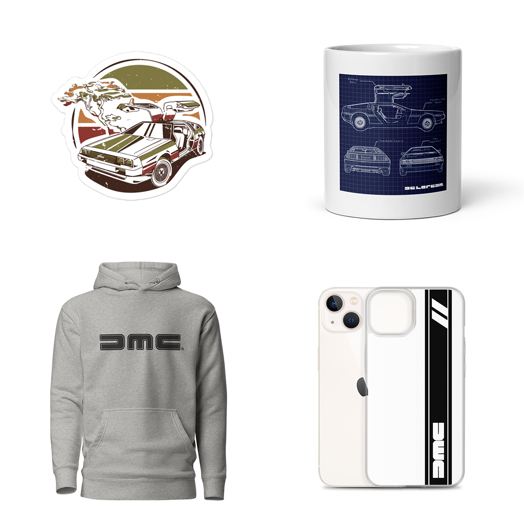 DeLorean
Merchandise Galore!!!!