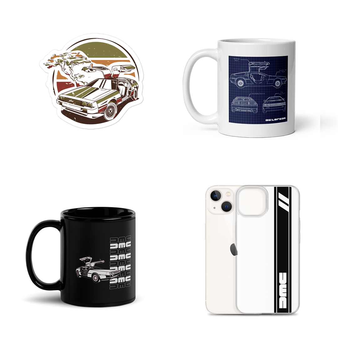 DeLorean Books, Parts, Accessories, & More!