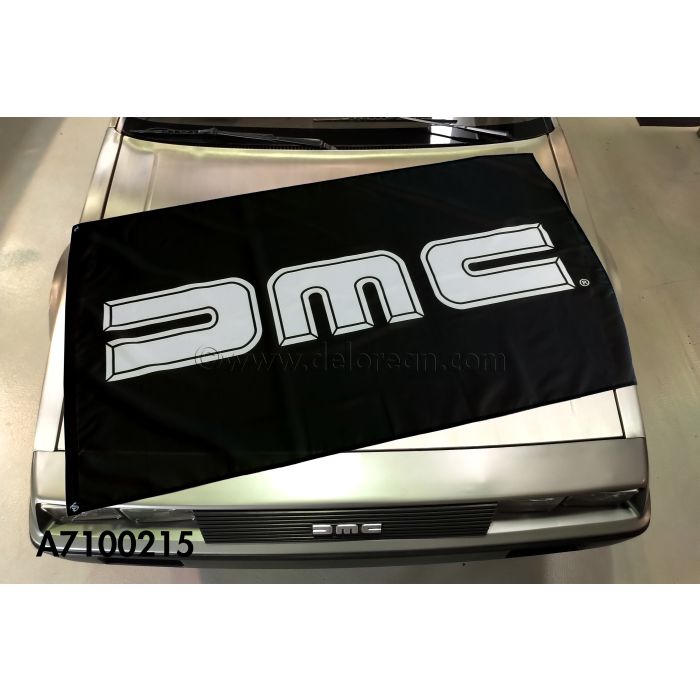DMC Logo Flag (Black)