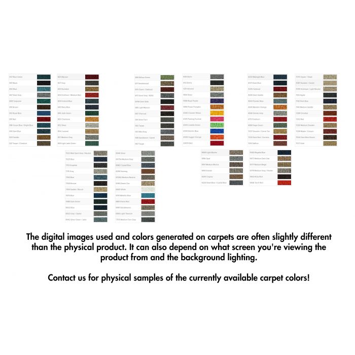 Custom Color Carpet Set