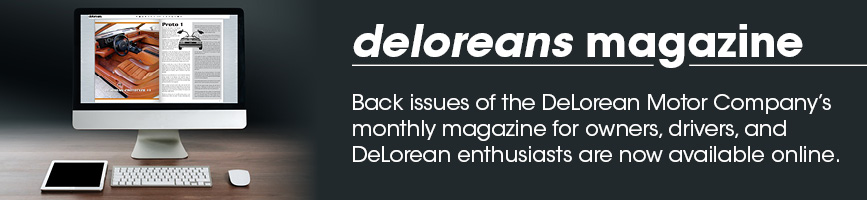 deloreans magazine online