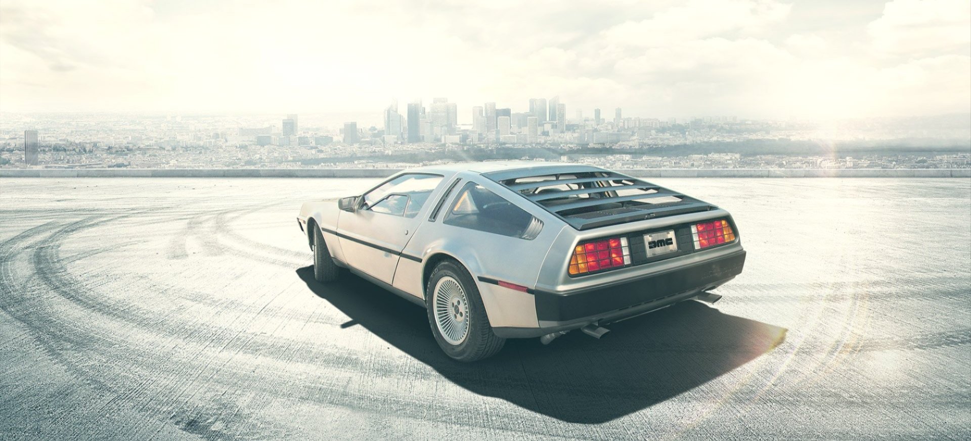 DeLorean in the Summer Heat