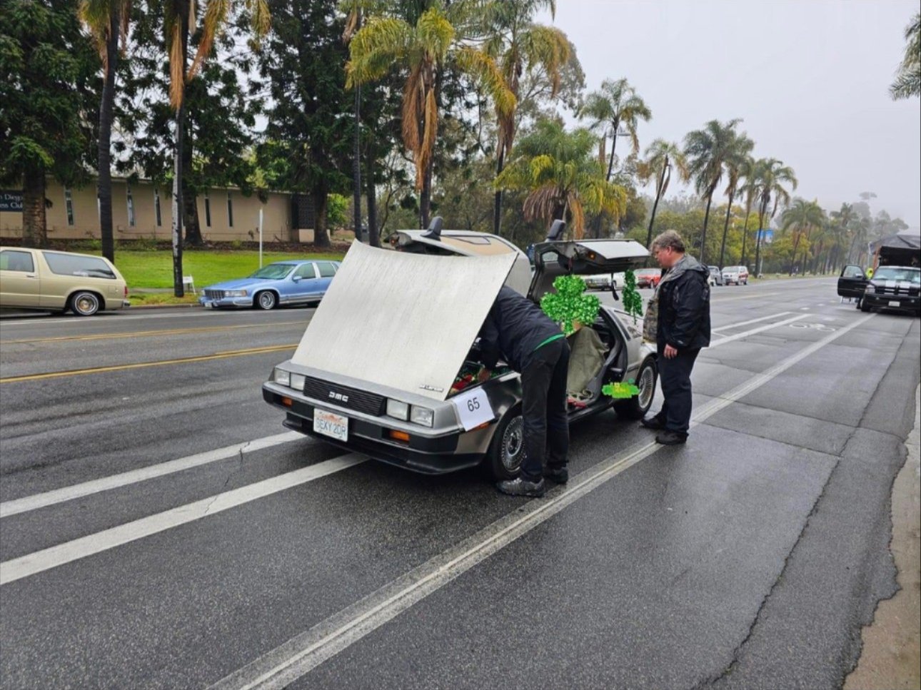 DeLorean in San Diego