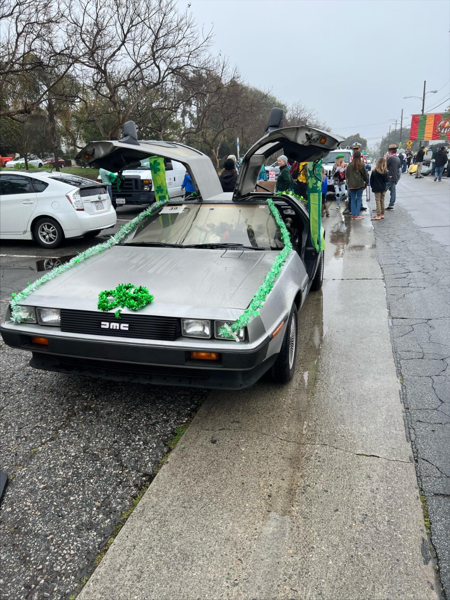 DeLorean in Hermosa Beach, CA