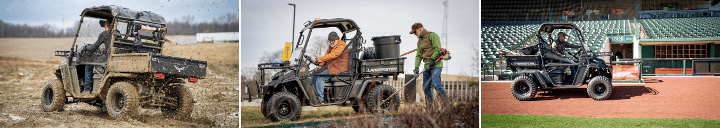 Photo Reel of Landmaster AMP UTV's in action